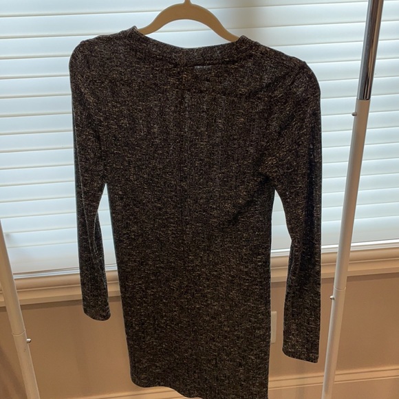 Top shop dress Heather Grey long sleeved - Picture 2 of 4